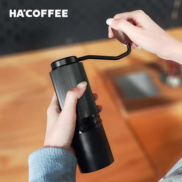 Coffee Grinder Manual Maker Burr Mill Stainless Steel Premium Ceramic