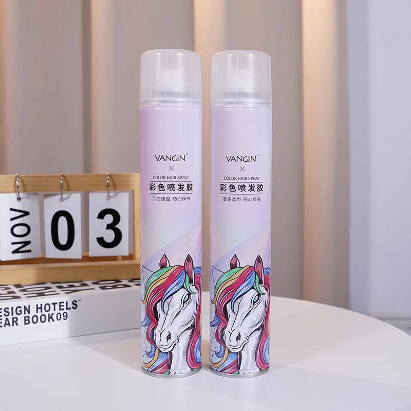 VANGIN 320ml high quality fast Coloring Hair Color Dye Temporary Hair Root Color Spray Temporary Hair Dye Spray