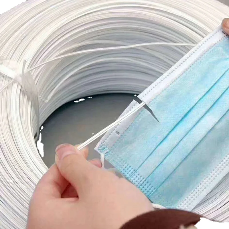 plastic double core nose wire 3mm 4mm 5mm plastic nose wire for facemasks supplier