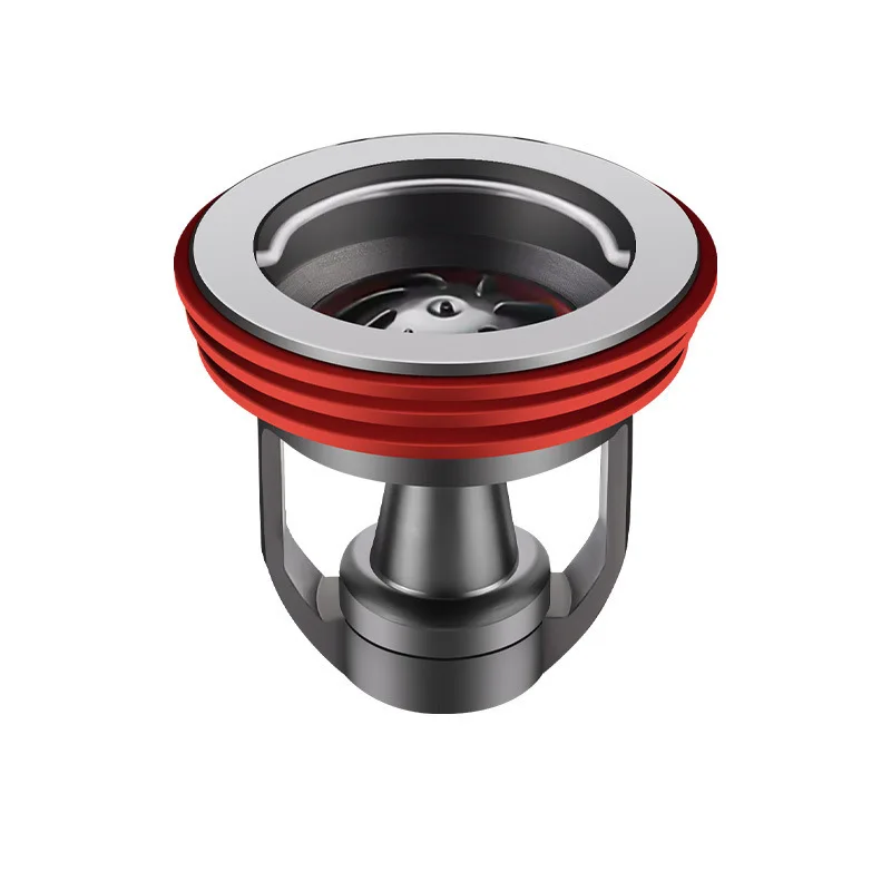 Large Modern Anti-Odor All-Copper Inner Core Cover Bathroom Sewer Pipe Drain Outlet Handy Plastic Floor Drain Deodorizing Filter