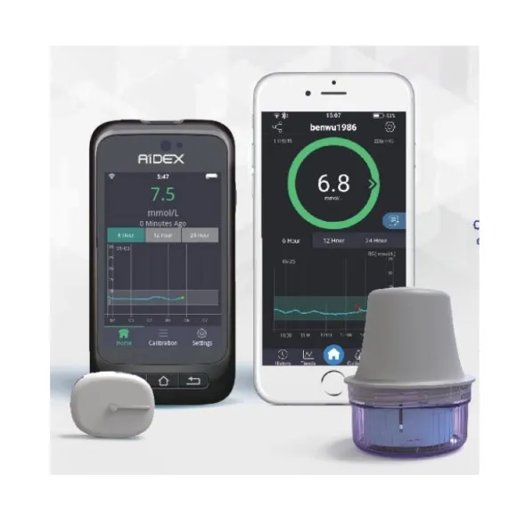 Быстрая проверка, глюкометр для измерения уровня сахара в cgm непрерывный мониторинг уровня глюкозы в портативный Диабет датчик