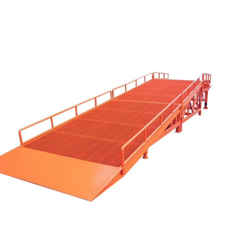 6ton 8ton 10ton 15ton Best New Design Used Container Yard Mobile Loading Dock Ramp leveler