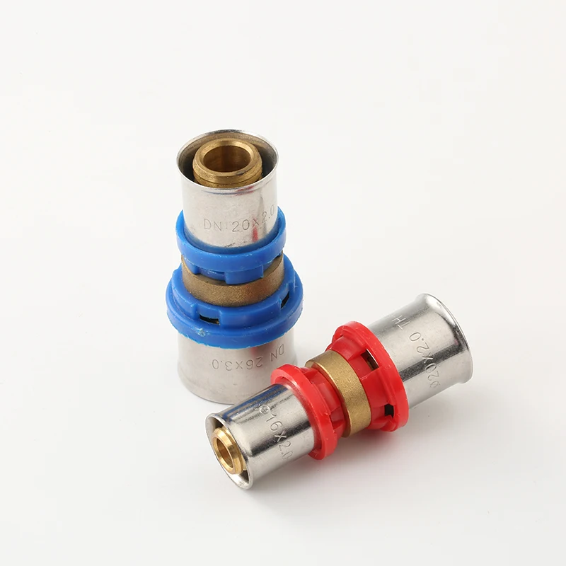 Professional Customized Brass Straight Connector Pex Fittings for Water Pipeline