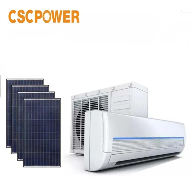 CSCPOWER solar air conditioner 12000btu Hybrid ACDC Easy installation 5 buyers