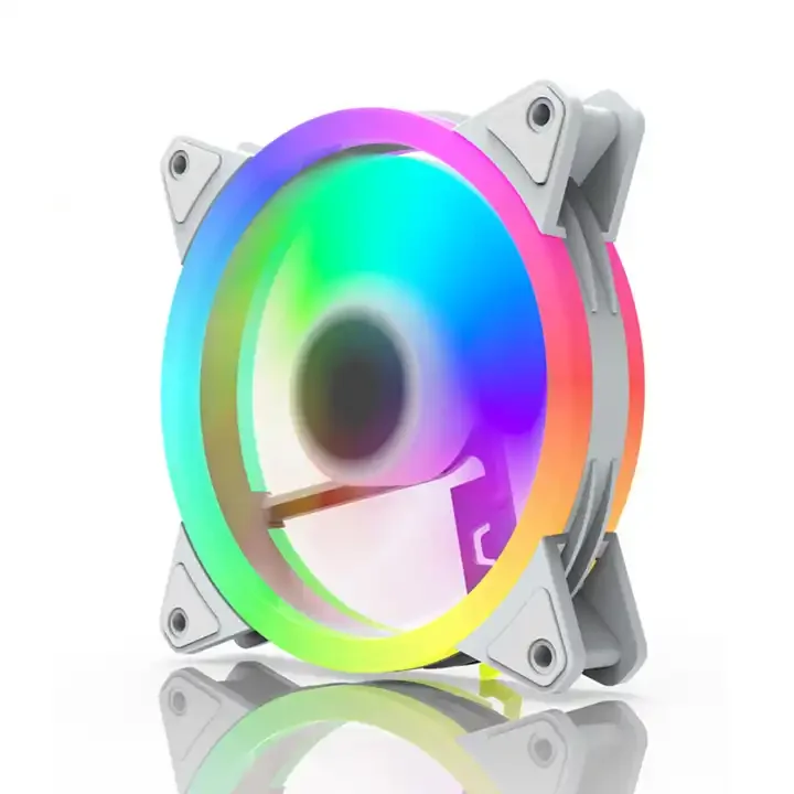 Кулер Rgb 120 мм /Охлаждающий радиатор/5v3pin и один 6-контактный комп