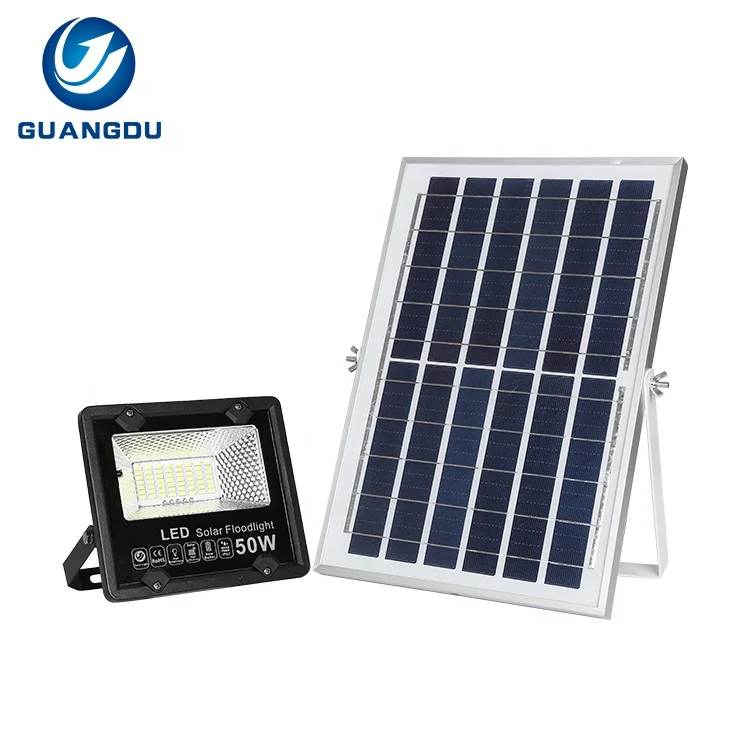 Digital display waterproof outdoor ip65 30w 50w 75w 100w 150w 200w 300w solar led flood lamp