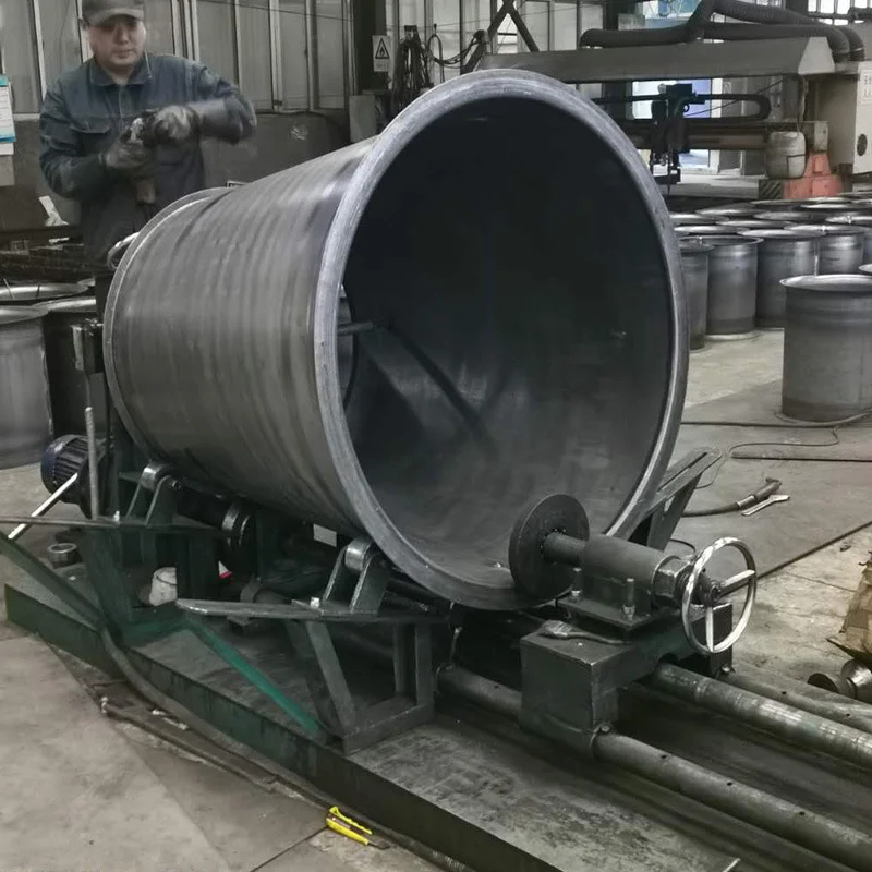 HVAC Fan Blower Crust Flange Folding Making Machine Automatic Steel Plate Trimming and Rolling Machine