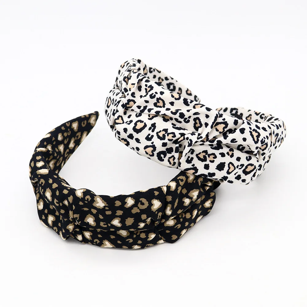 
2021 Wholesale Knotted Headbands Turban Hard Headband Head wear Cute Floral Headbands Hairbands for Women 