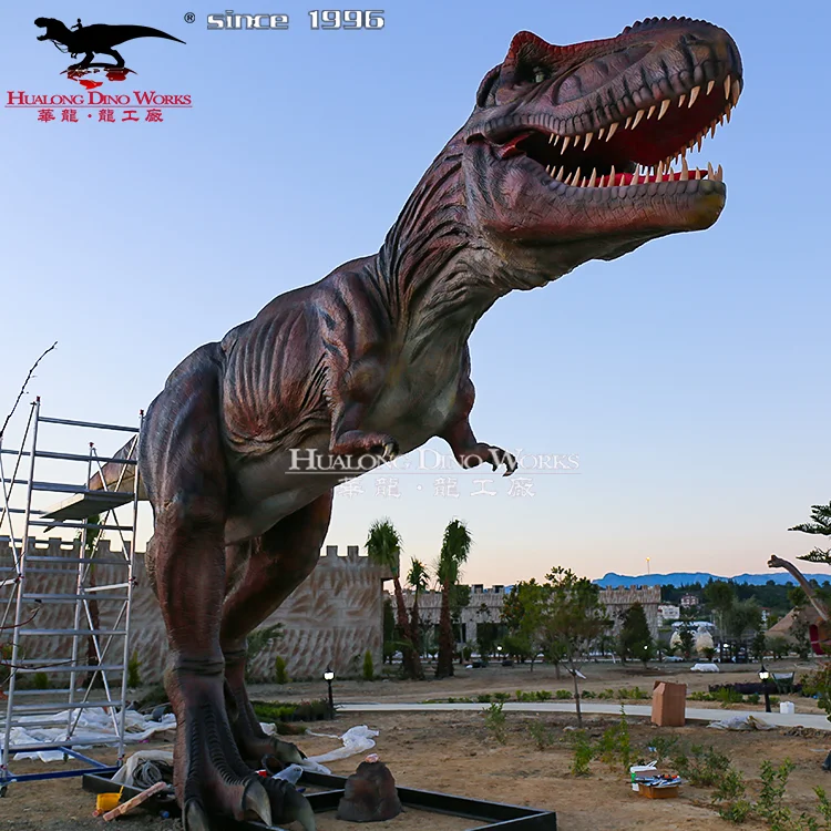 Lifelike animatronic dinosaurs life-size dinosaur 3d models electronic lifesize robots t-rex