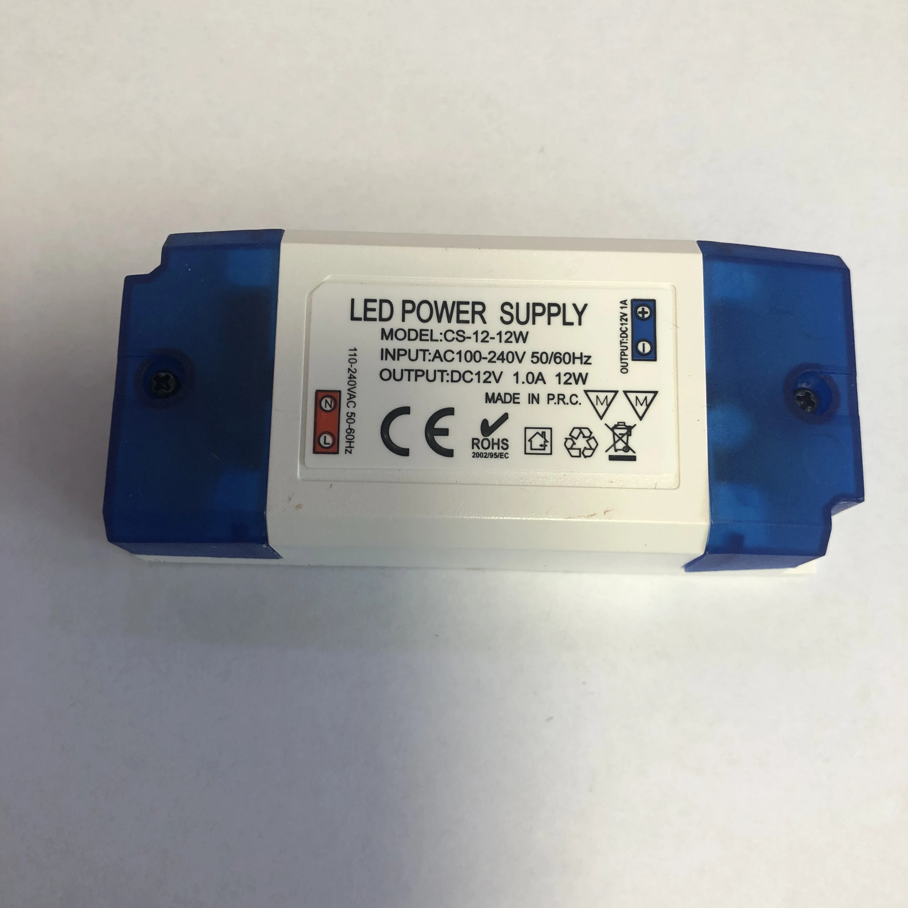 24v 0.5A 12V 1A Led driver switch power supply led power supply for led