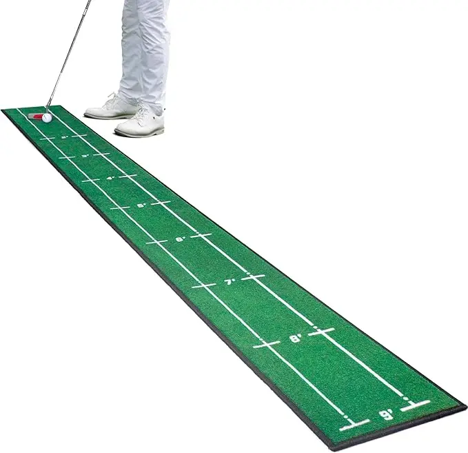 CF GF01 casual golf training swing mats game set golf hitting chipping game indoor chip golf putting mat