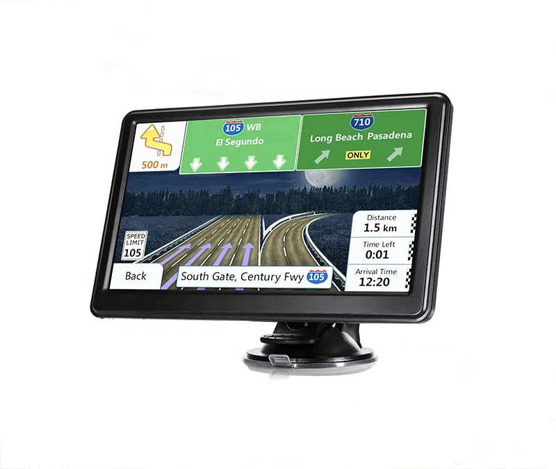 Спутниковый навигатор для грузовика GPS-навигатор с емкостным сенсорным экраном HD 7 дюймов 256 Мб 8 ГБ бесплатными картами