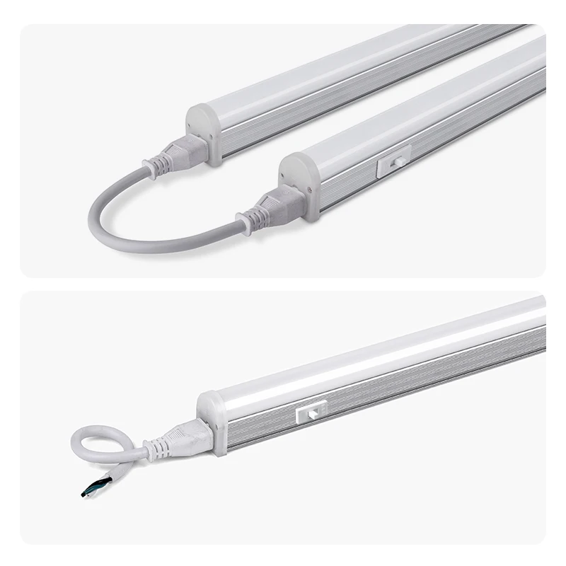 High Lumen Commercial lighting CCT Adjustable Optional 2ft 4ft 8ft Led T5 Tube Light