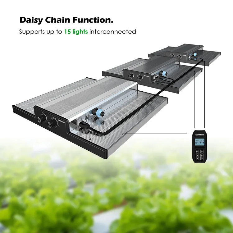 Eu Ru Stock Led Grow Light Kits High Ppfd Panel 660nm Full Spectrum 320w Led Grow Light