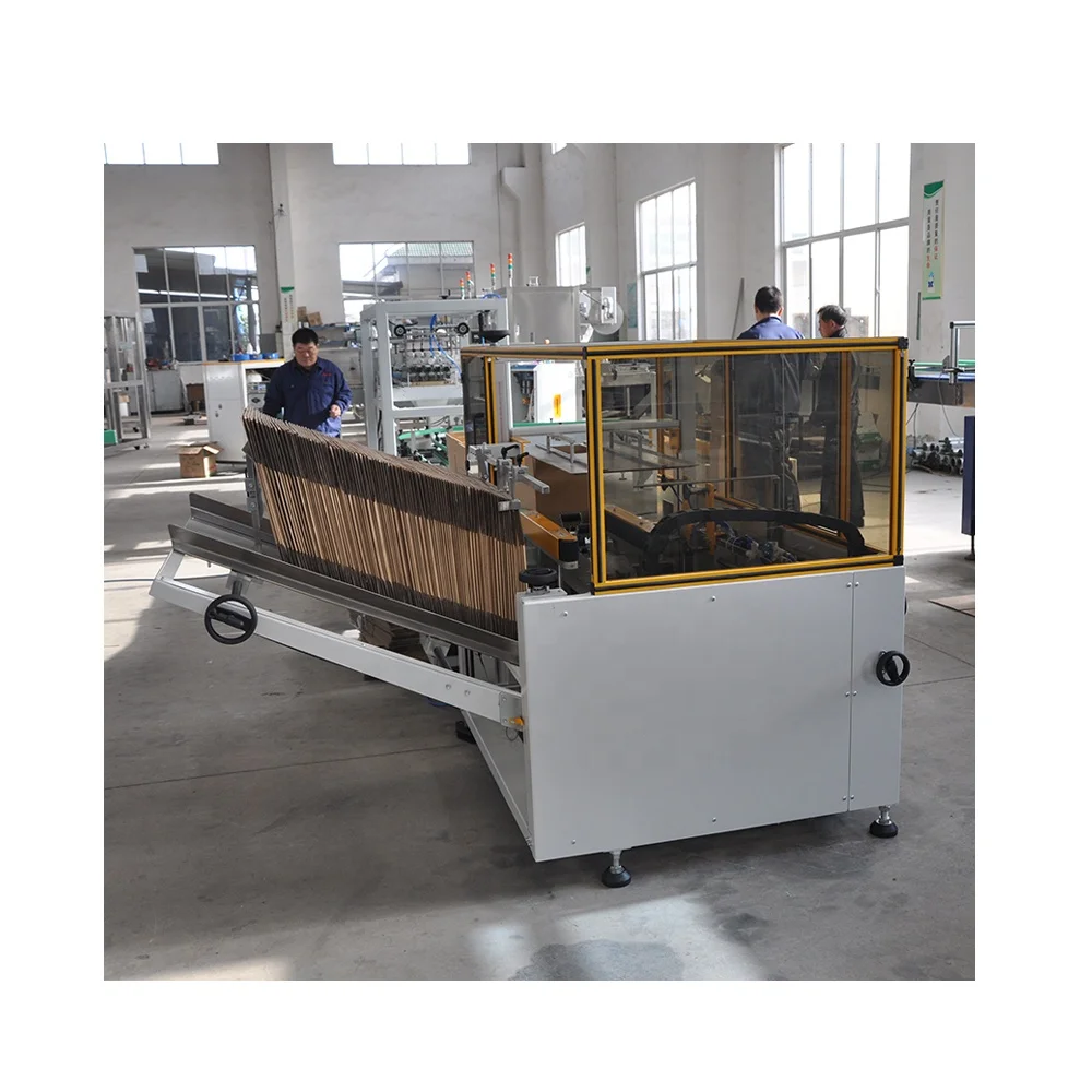 Automatic Carton Box Making Machine case Packing