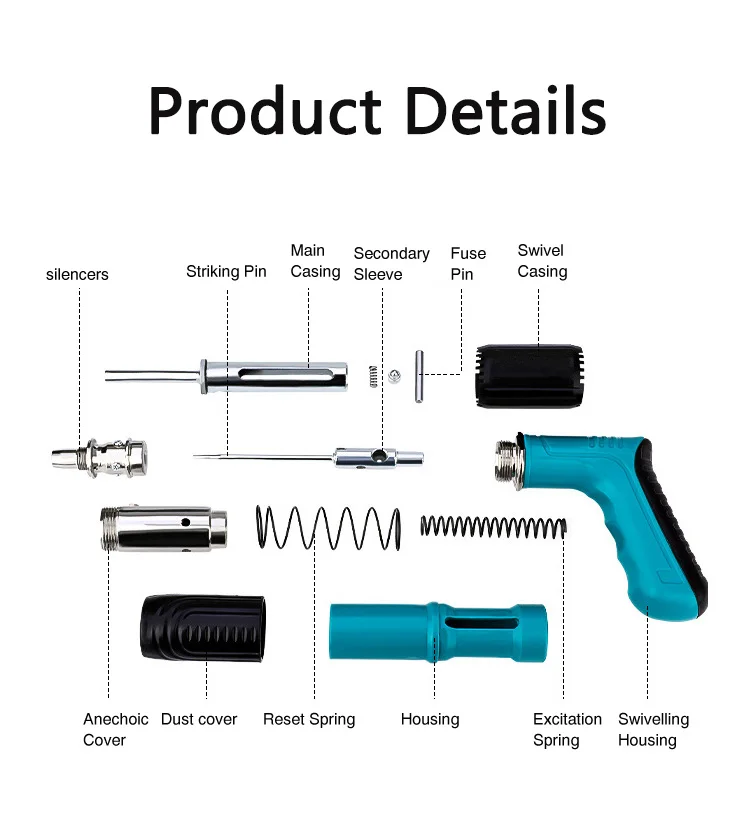 Portable Small mini nail Concrete Nail Gun gun Metal Plate Shooting Fixed Mini Nail Gun