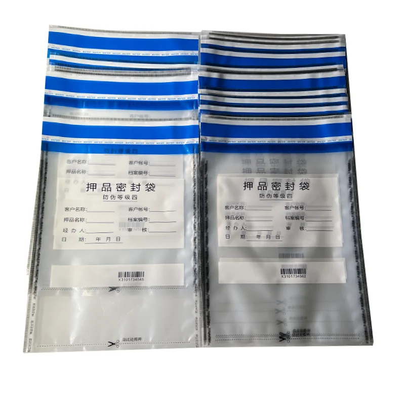 Security Bag Large Tamper Proof Mailing Money Deposit Bags Tamper Proof Evidence Bags