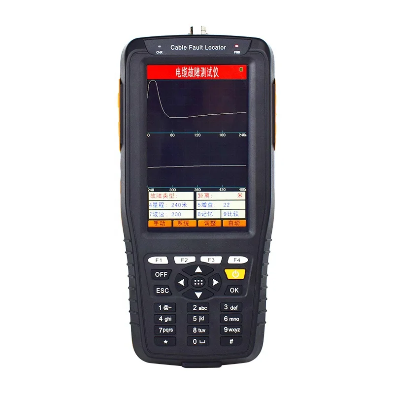 TFN D1314 ODM Test Range 4KM Handheld TDR Cable Fault Locator