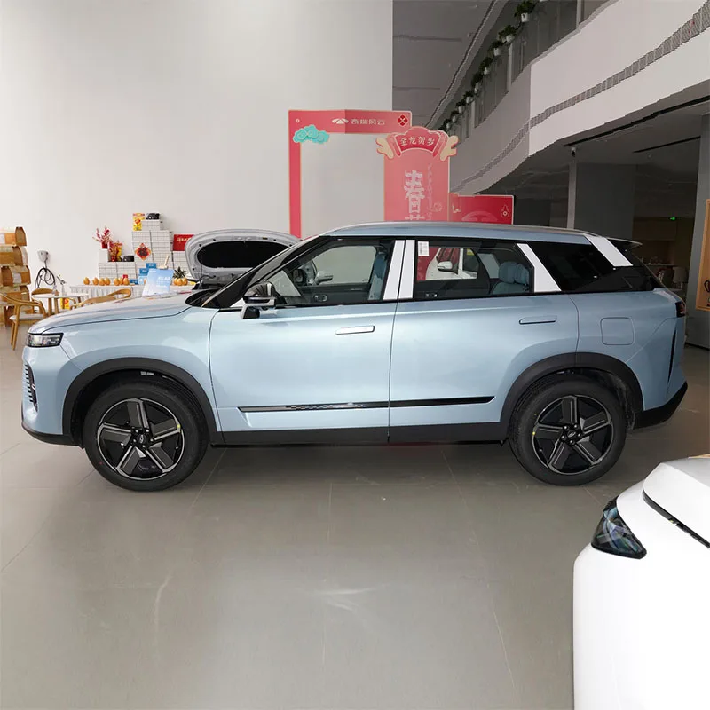 Китайский бренд 2023 Chery Электрический дешевый автомобиль 5-местный среднеразмерный семейный Fulwin Phev T6 новые энергетические электромобили
