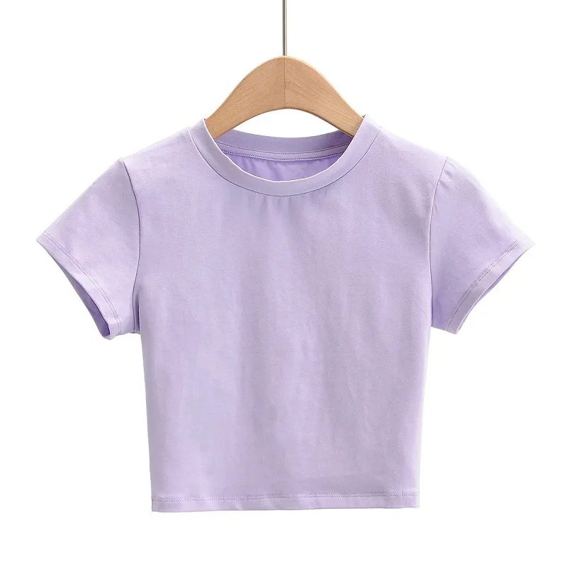 Women Letter Print Casual Short Sleeve T-Shirt Y2k Clothes Gothic Emo Girl Crop Top Streetwear Aesthetic Baby Tee Vintage