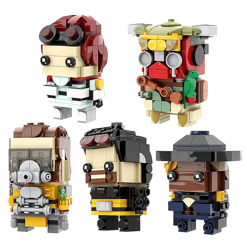 GoldMoc Video Game Apex Legends Brickheadz Role DIY Model Mini Action Figure Christmas Building Blocks Toys