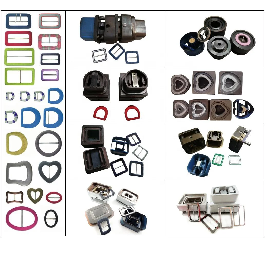 D Shape Button Setter Tool Buckle Cover Mould Belt Button Die Set