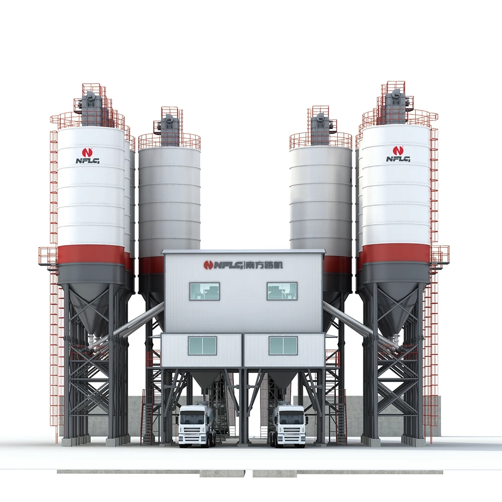 hzs series central advance ready mix concrete plant