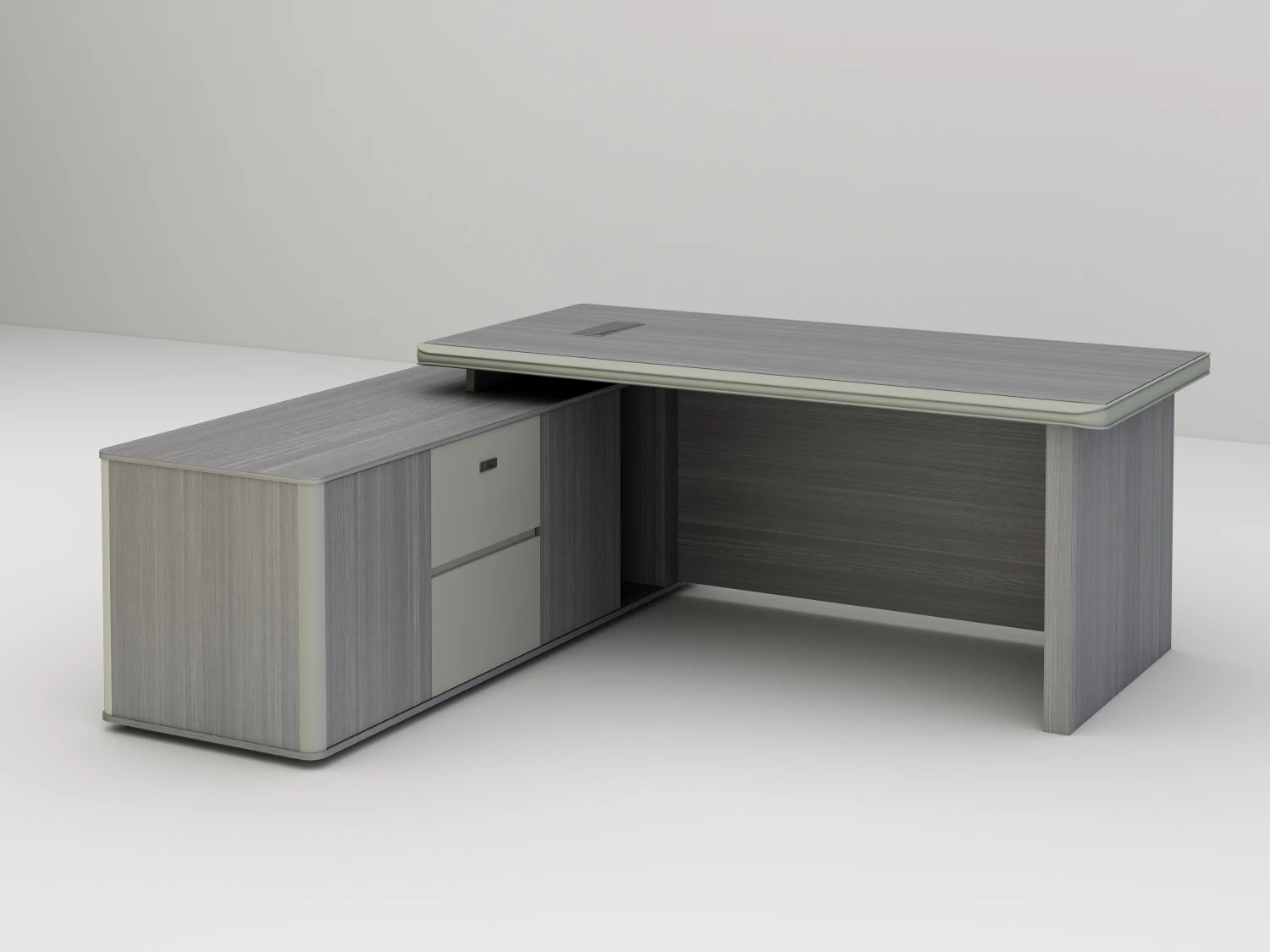 Luxury Modern Office Furniture Wooden Executive Office 1.8m 180cm Table Desk