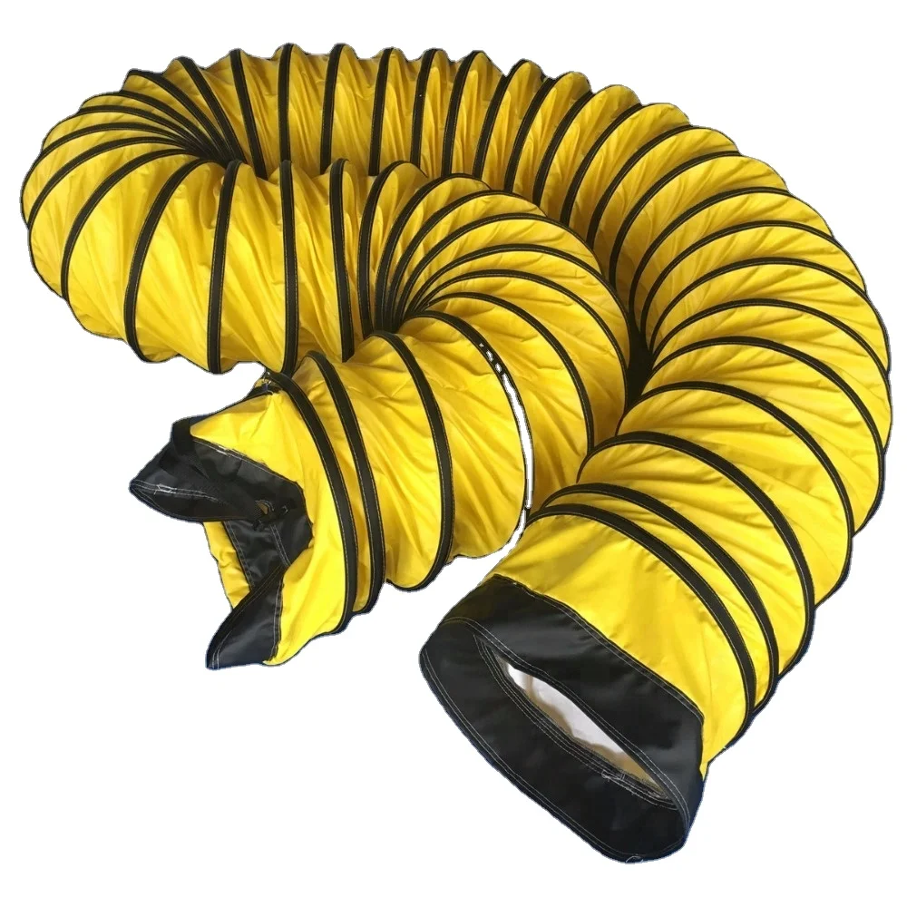 12inch heat resistant fabric flexible sewn hose