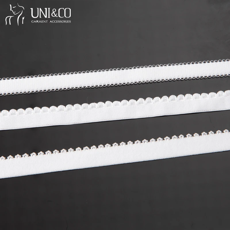 High Tenacity White Custom Colors Elastic Tape Band Lace Closure Underwear Accessories