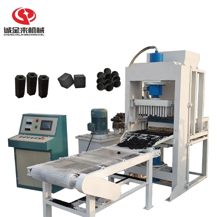 Reasonable price hydraulic hookah shisha charcoal briquette cubes production pressed press making machine