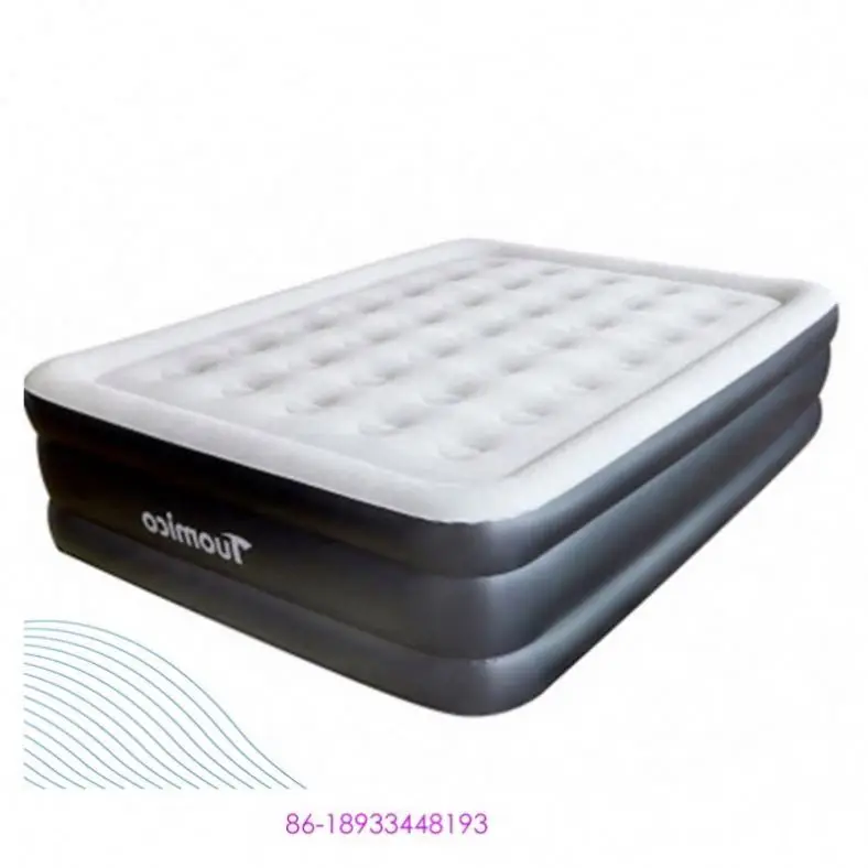 Надувной матрас нового дизайна, надувной матрас для отдыха на открытом воздухе из ПВХ, надувной матрас с насосом для путешествий