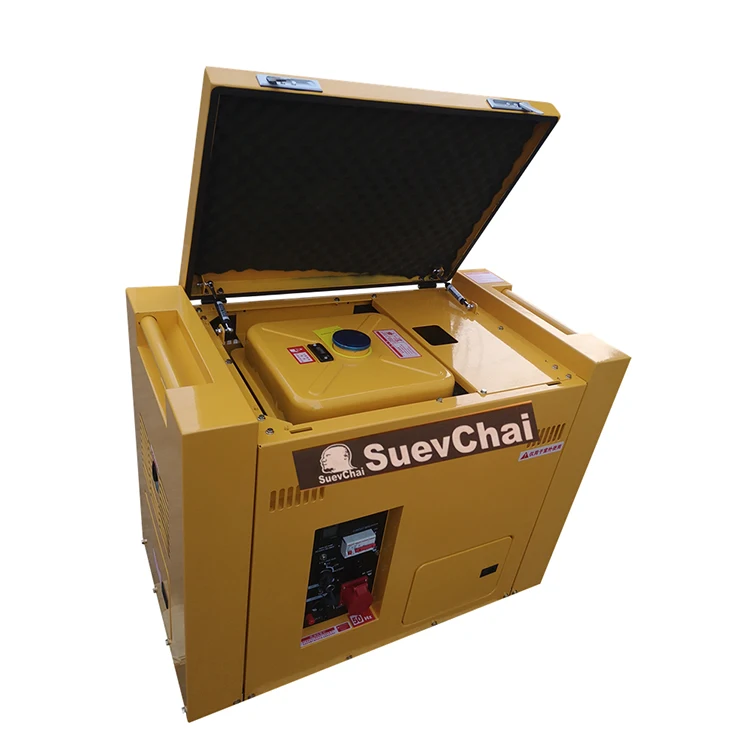 Chinese Manufacturer widely used superior quality generator portable 5kw silent diesel oil generator
