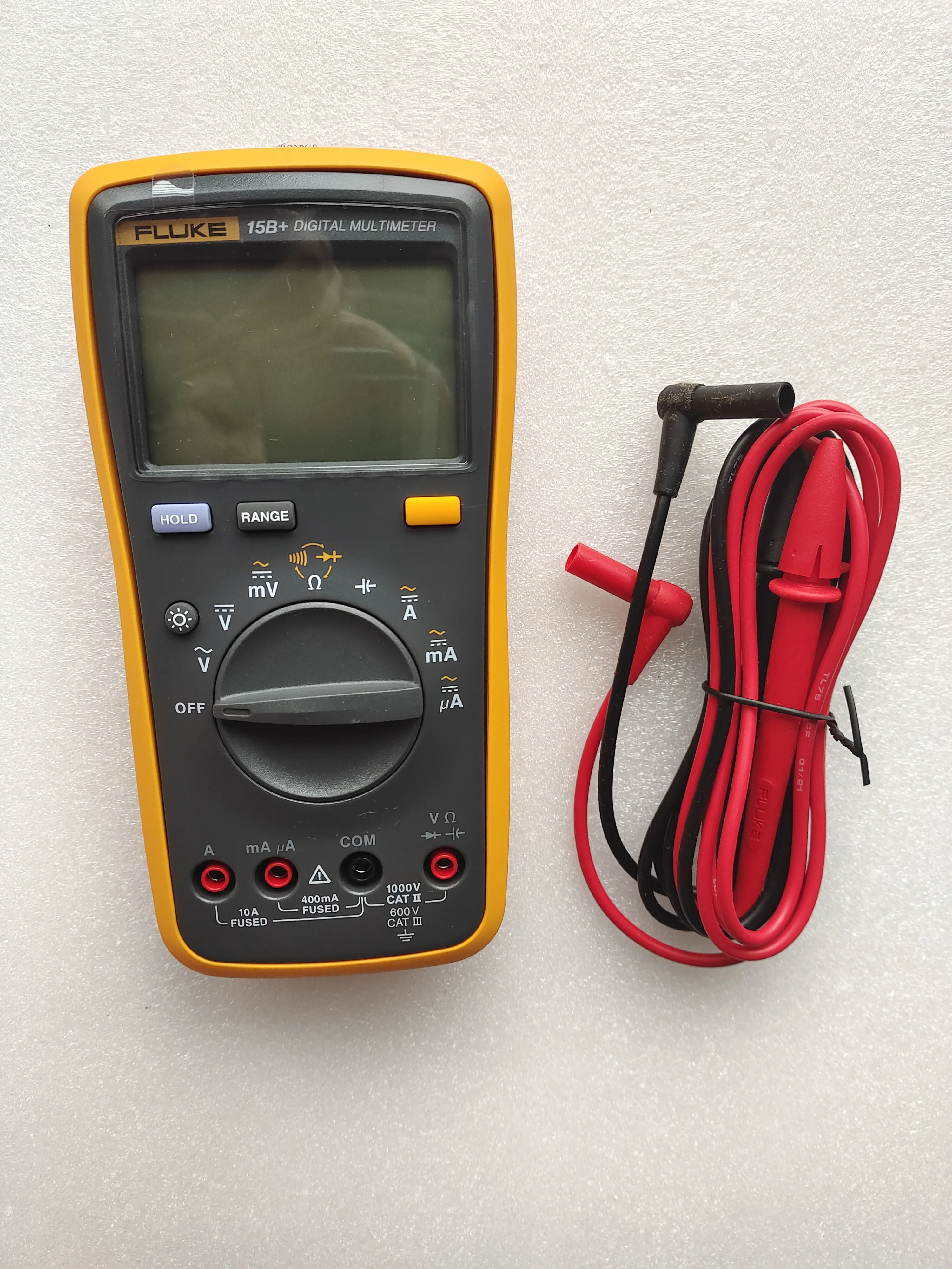 FLUKE 15B+ electric tool  4000 counts digital multimeter  1000V ac/dc current test digital multimeter