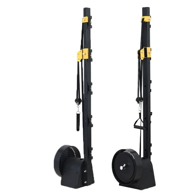 Vertical flywheel resistance trainer centrifuge training machine high and low pull trainer centrifuge fitness equipment