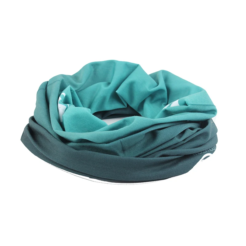 RPET Polyester Fabric Wholesale Custom Logo Neck Gaiters Seamless Bandanas Fishing Gaiter Custom Tube Bandanas Scarf Buffss