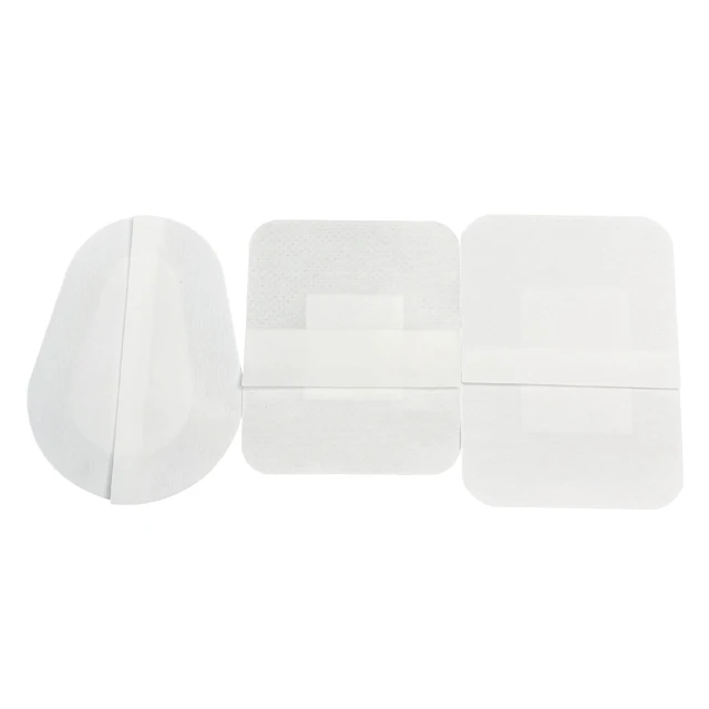 Medical Consumable Sterile Non-woven Adhesive Wound Island Dressing eye pad