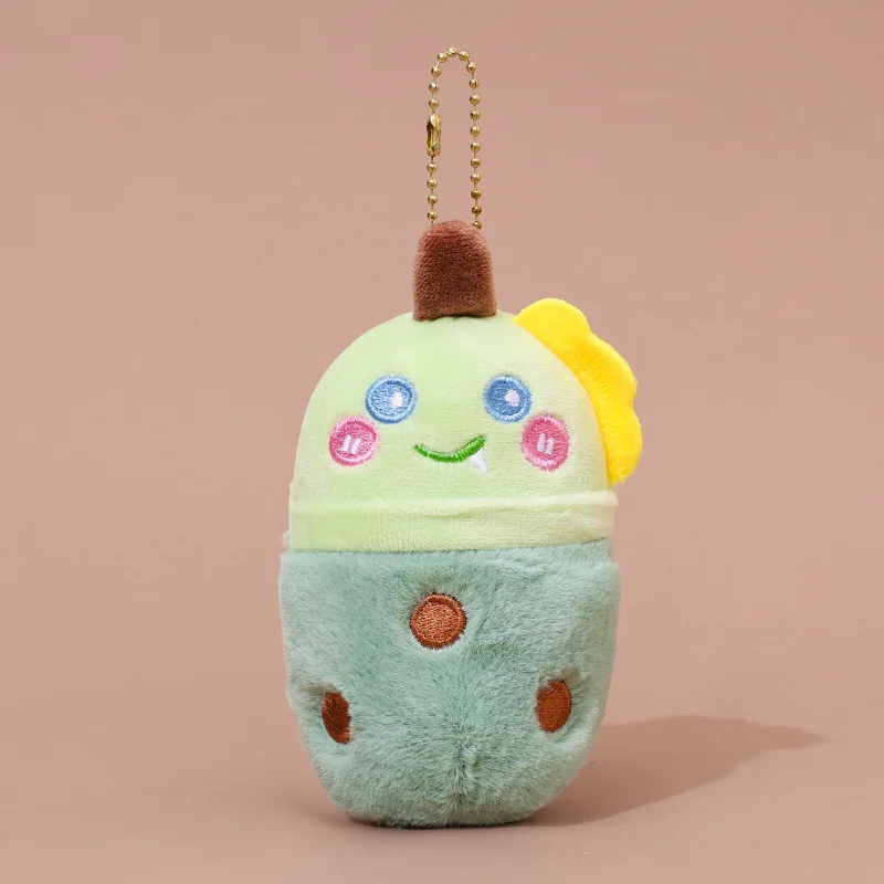 Cute Boba Milk Tea Plush Toy Soft Stuffed Pink Pearl Milk Tea Hug toy Balls Bubo Tea Cup Cushion Birthday Gift