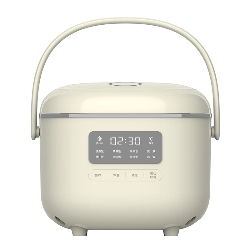 Home Digital Smart Multi 3L Electric Non-Stick Healthy Fast Cooking Portable Rice Cooker Rice Cooker Stainless Steel Inner Pot