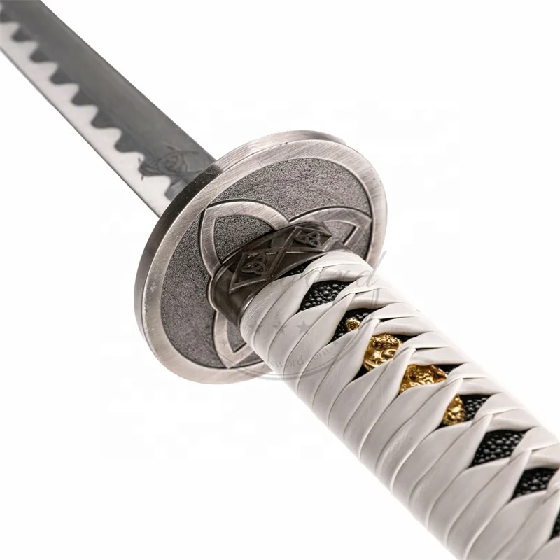 Real Japanese Samurai The Walking Dead Michonne Sword Katana Replica