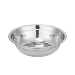 Cheap Kitchen Utensil Soup Deep Basin Rice Bowl Various Sizes Stainless Steel Wash Basin/metal