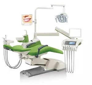 MT MEDICAL Economic Model Dental Chair Product with One Dentist Stool price of dental unit equipments used chair