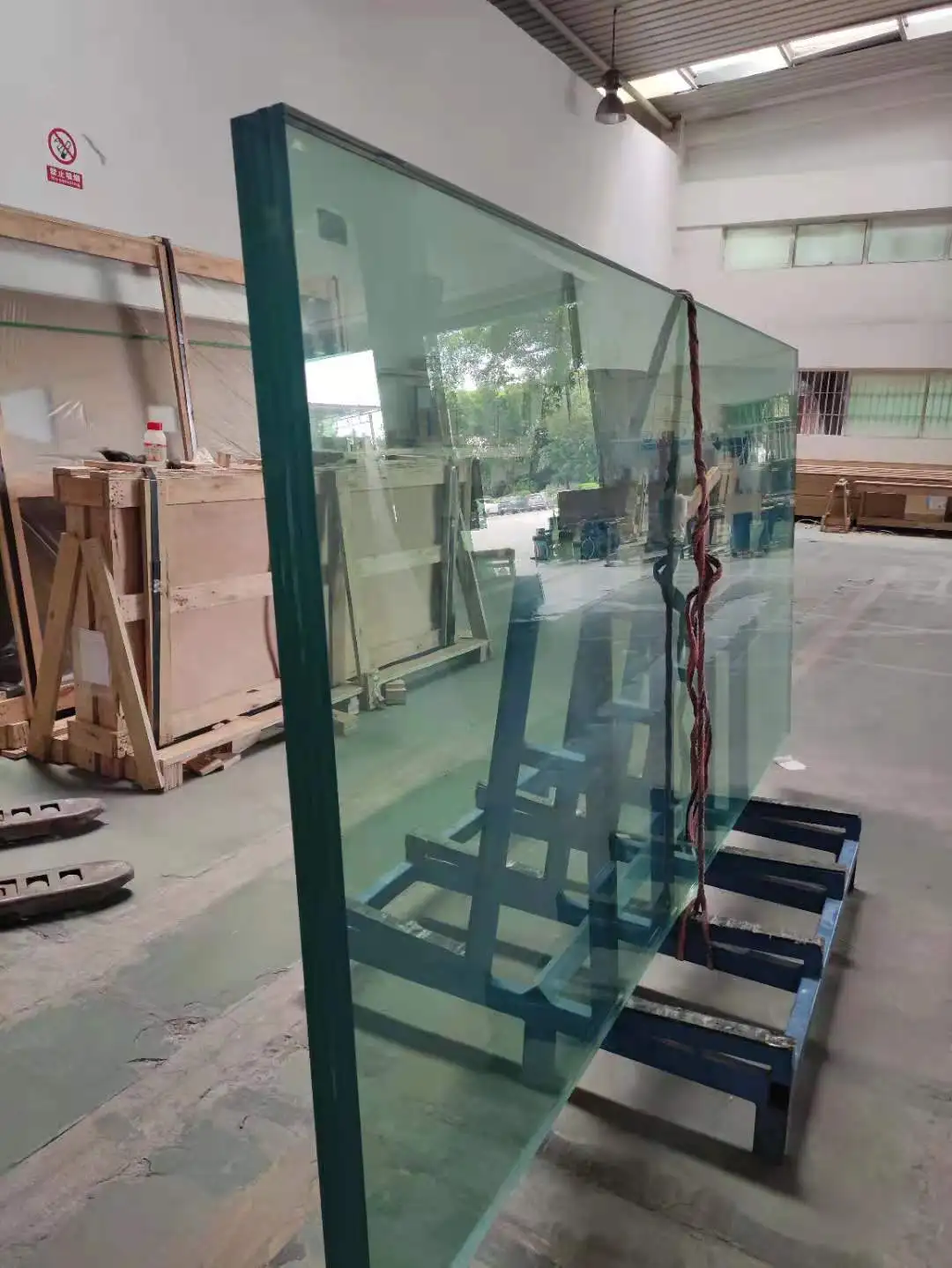 Building glass Safety SGP Clear Tempered Laminated  Glass Swimming Pool