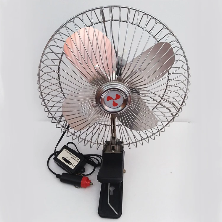 8'oscillating semi-closed guard auto fan