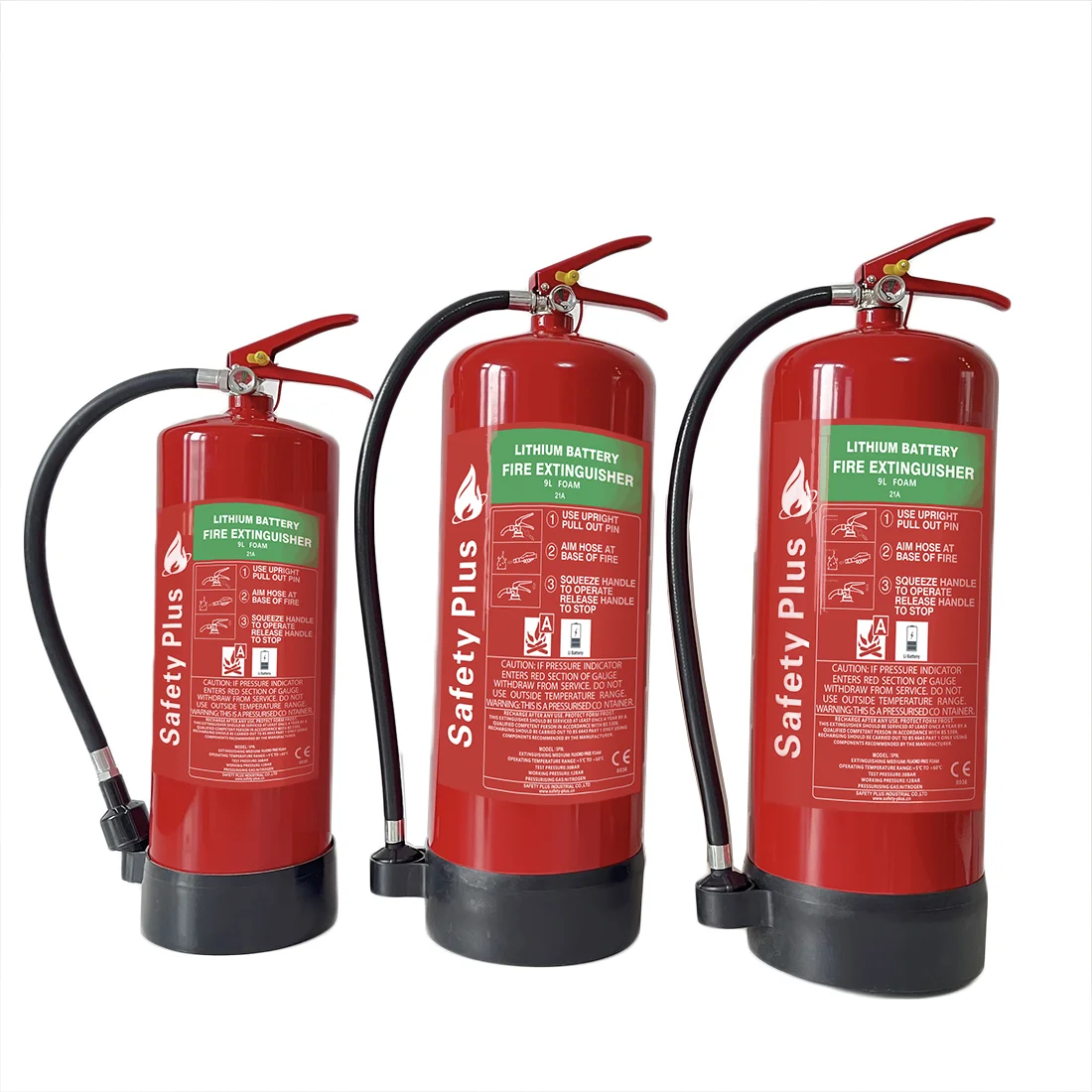 House use 9L Lithium Ion battery fire suppression portable extinguisher