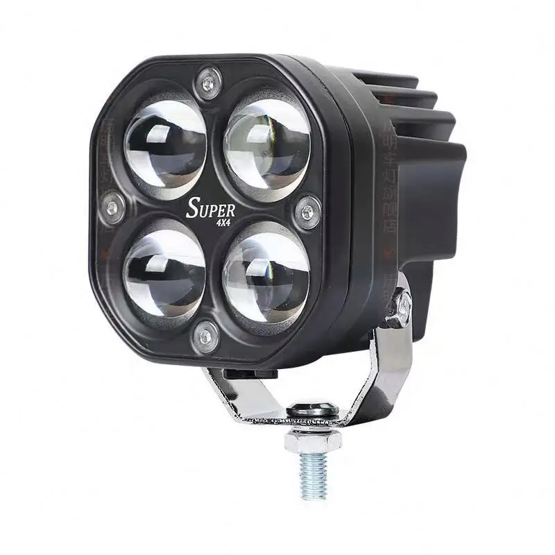 5D 3 Inch Motorcycle Led Bar Tractors Spot Fog Light 60W 5D Projector Work LED Driving Light Off Road Led Light