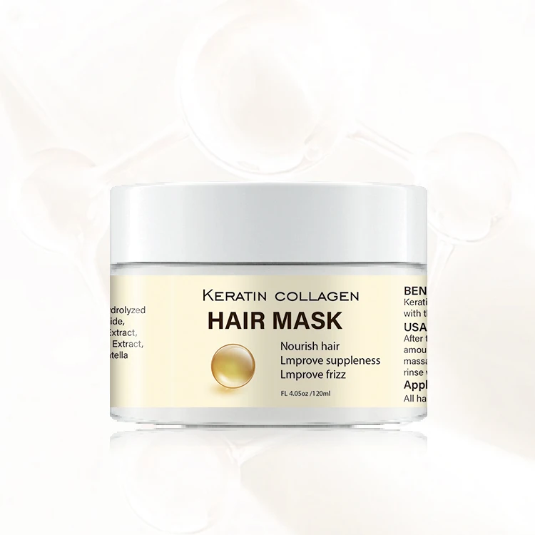 OEM/ODM Professional Salon Collagen Protein Treatment Hair Care Collagen Natural Private Label Moroccan Argan Oil Hair Mask