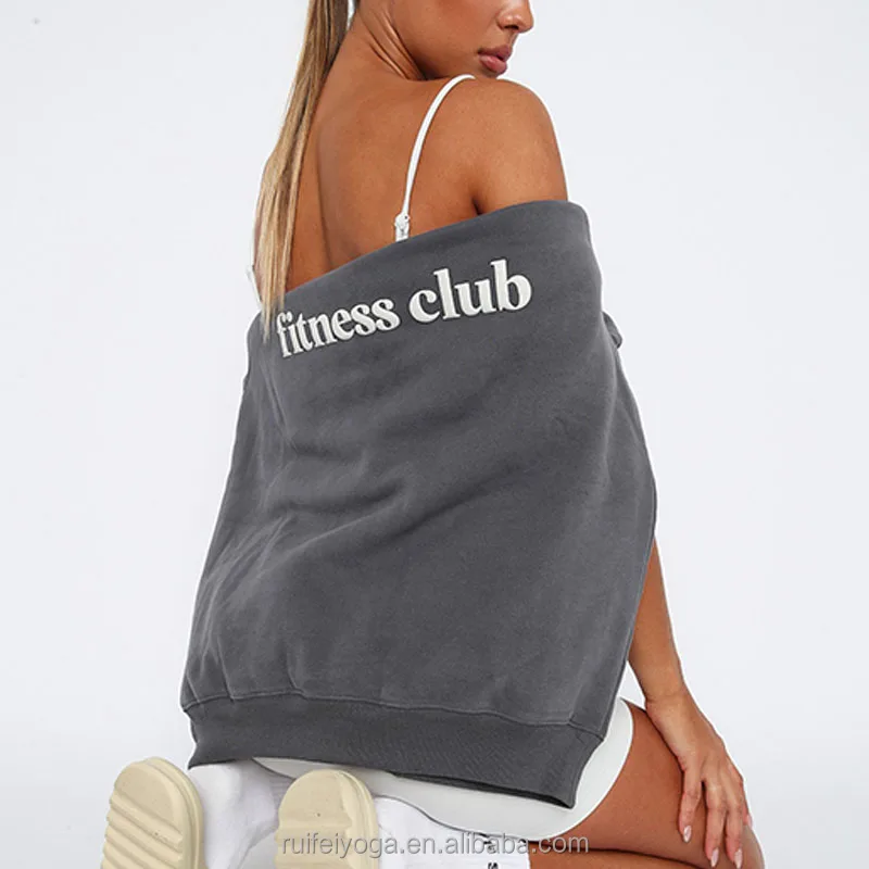 2023 New Arrival Custom Embossed Streetwear Embroidered Jumper Sweater Fleece Crewneck Oversized Women Puff Print Sweatshirt