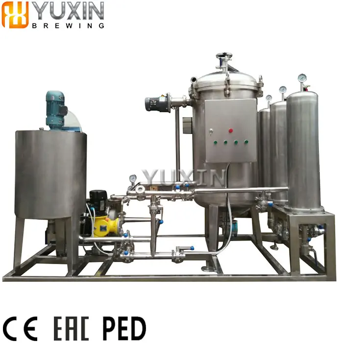industrial beer wine cider filter machine for sale