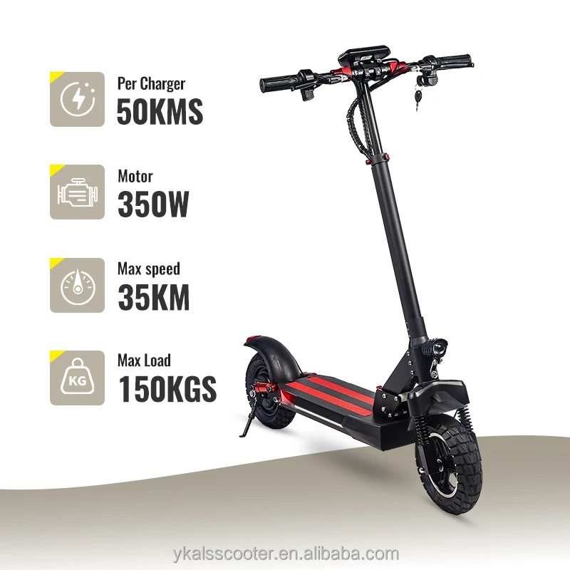 Two-Wheel Electric Scooter Alloy Frame Disc Brake 60km Range per Charge 50km/h Max Speed 200kg Max Load Brushless Motor LCD